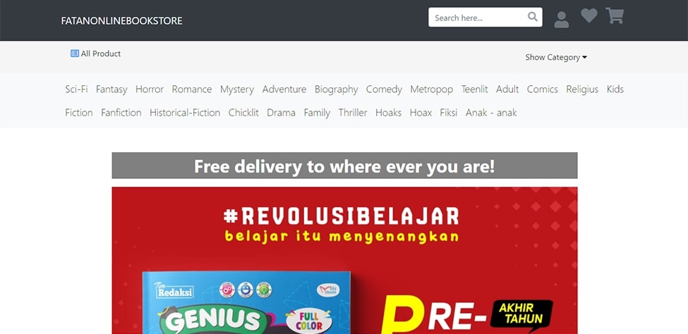 Fatan Online Bookstore