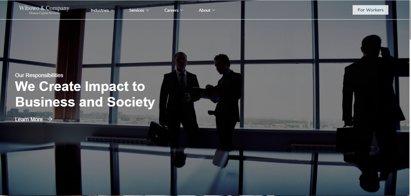 Wibowo Company Website